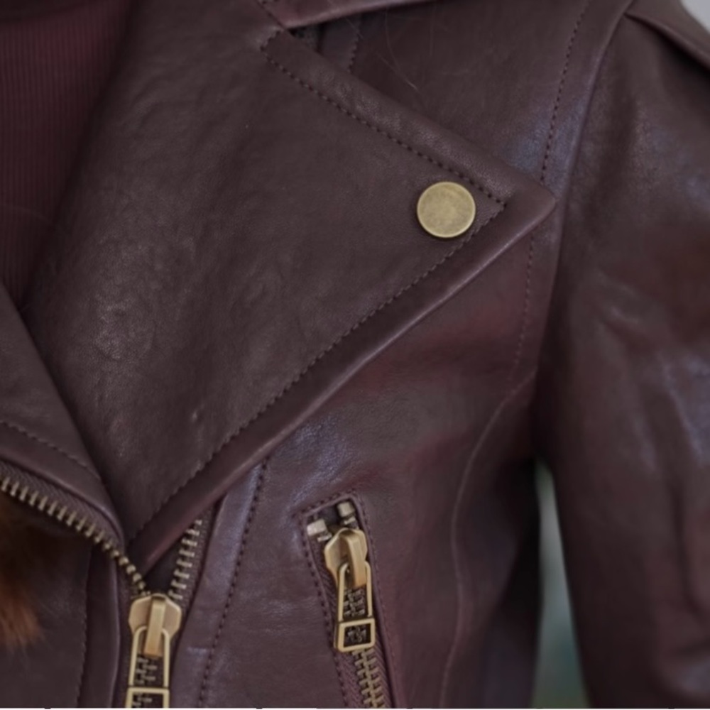 Veronica Beard Marea Moto Jacket - Picture 6 of 10